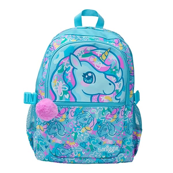 کوله پشتی مدرسه دخترانه اسمیگل Smiggle طرح unicorn