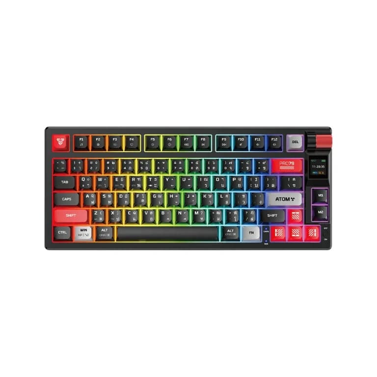 کیبورد گیمینگ فنتک مدBL) ATOM PRO79 MK917) بی سیم