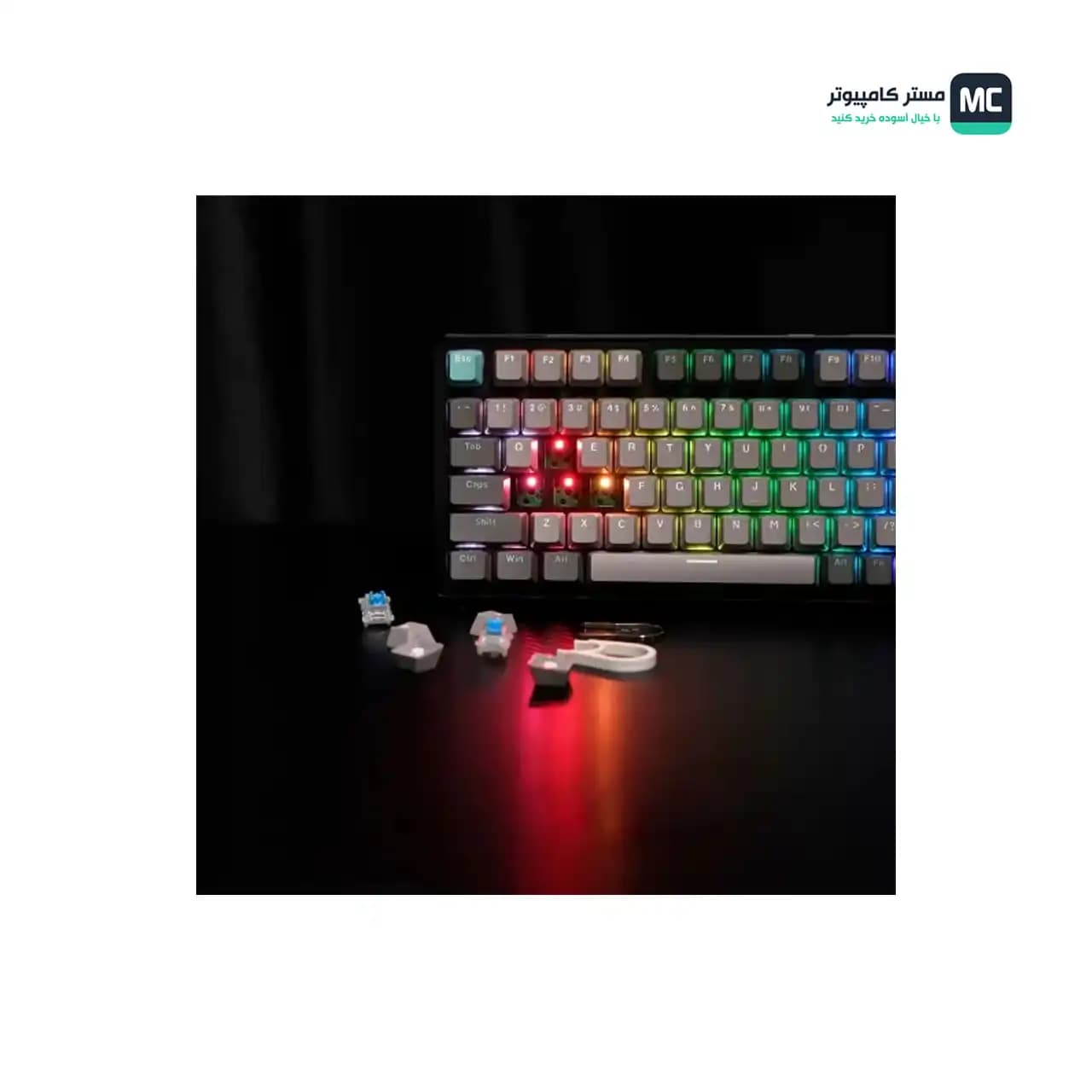 کیبورد گیمینگ فنتک مدل ATOM PRO96 MK914 بی سیم — تصویر ۷
