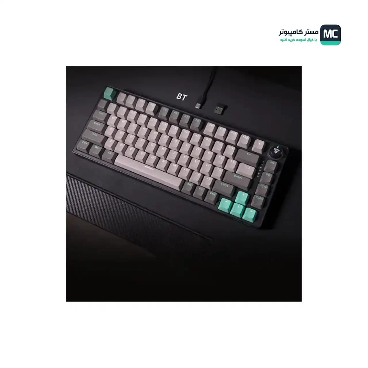 کیبورد گیمینگ فنتک مدل ATOM PRO83 MK913 بی سیم — تصویر ۸