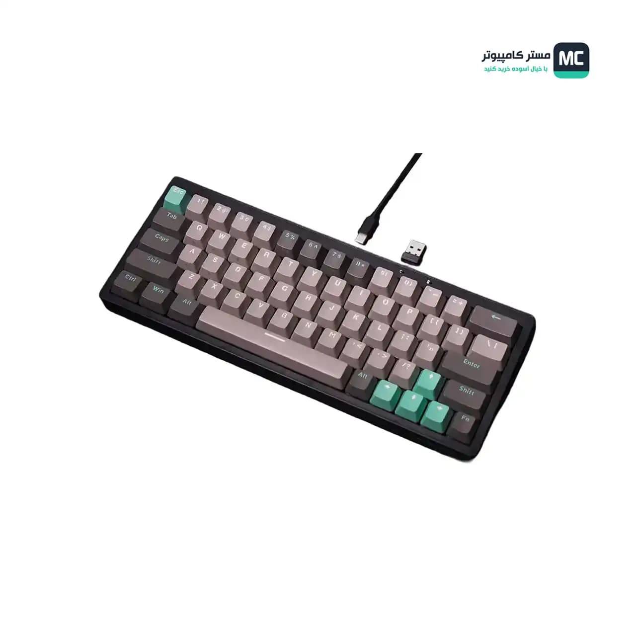 کیبورد گیمینگ فنتک مدل ATOM PRO63 MK912 بی سیم — تصویر ۱۲