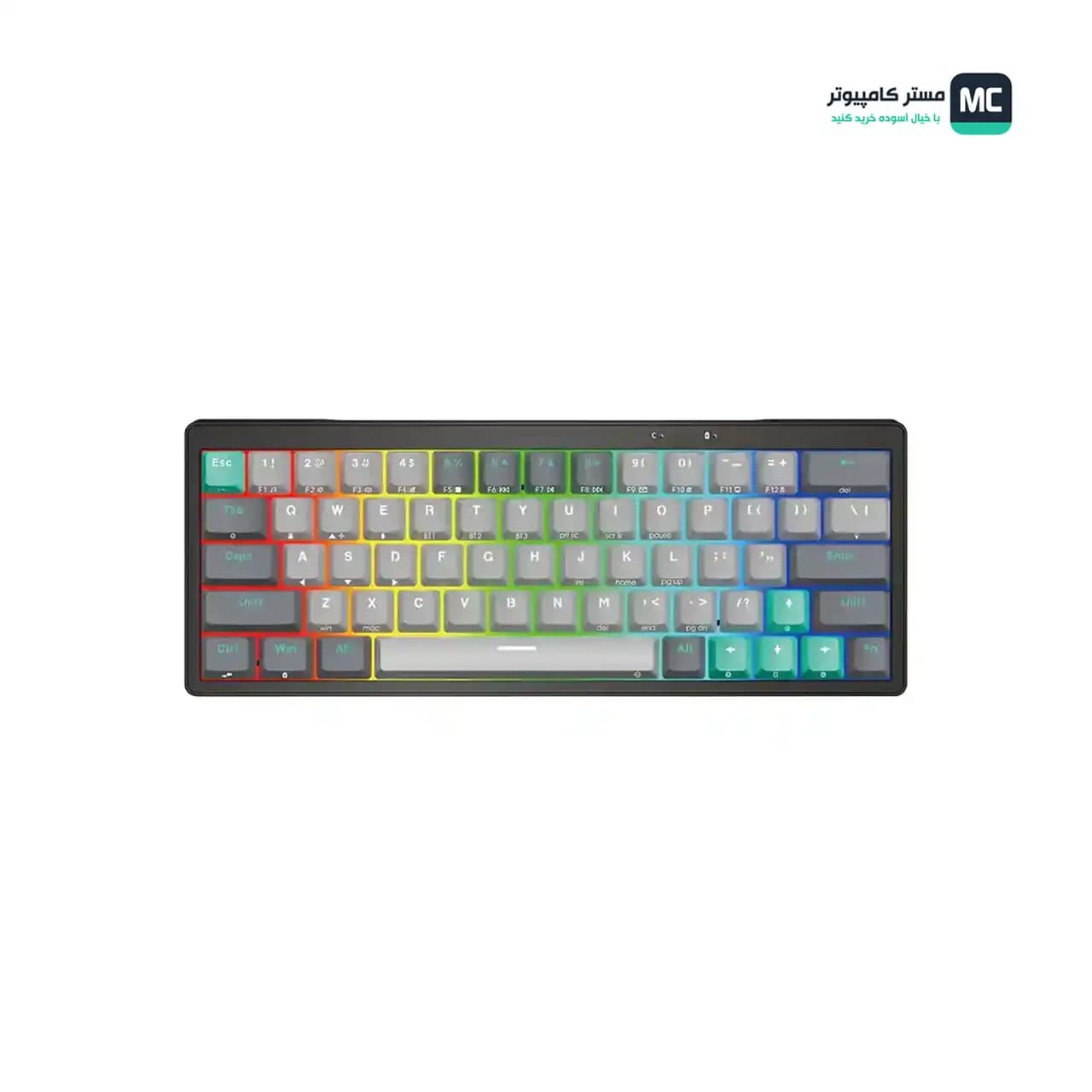 کیبورد گیمینگ فنتک مدل ATOM PRO63 MK912 بی سیم — تصویر ۸