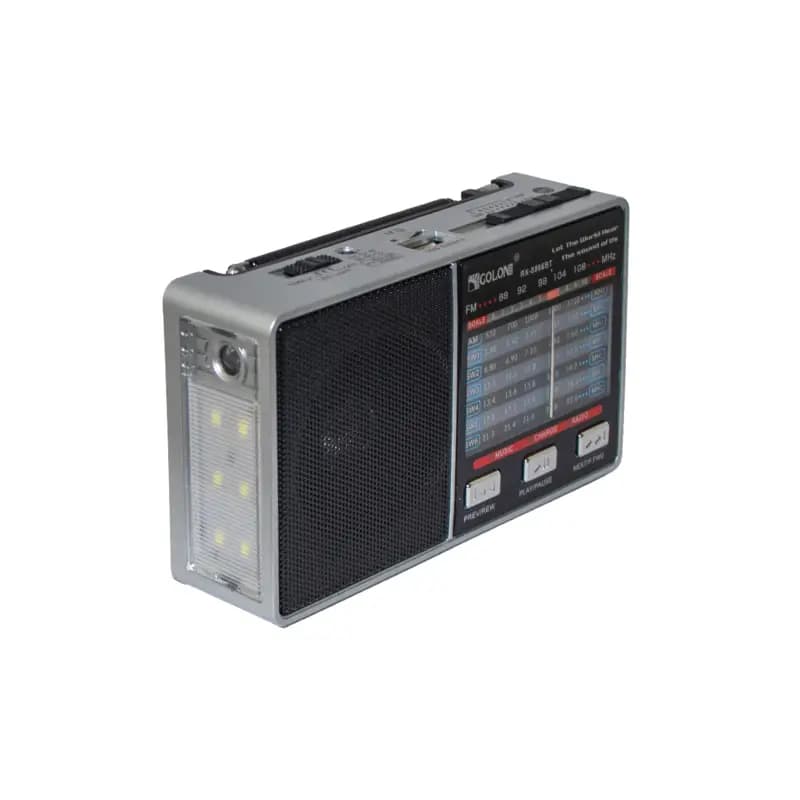 رادیو اسپیکر بلوتوثی Golon RX-8866BT (چراغ دار + چندکاره) — تصویر ۶