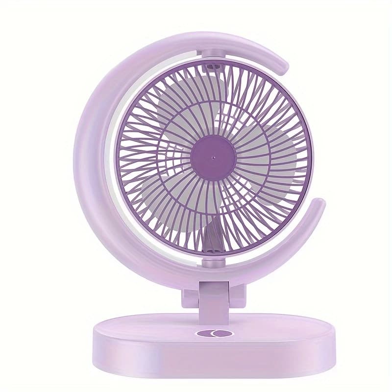 پنکه شارژی مدل Desktop fan P10 کد 80516 — تصویر ۱۱