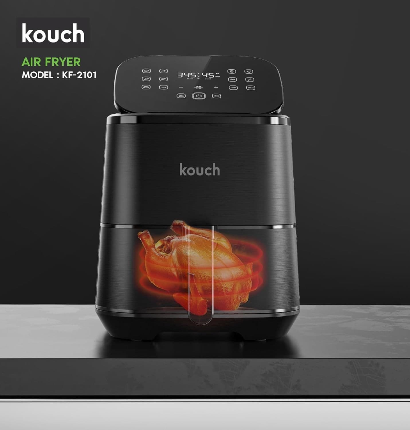 سرخ‌ کن بدون روغن کوخ مدل KF-2101 — تصویر ۹