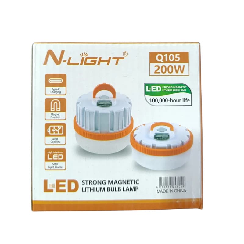 چراغ روشنایی سقفی سولار N-LIGHT مدل Q105t + (200 وات) — تصویر ۳
