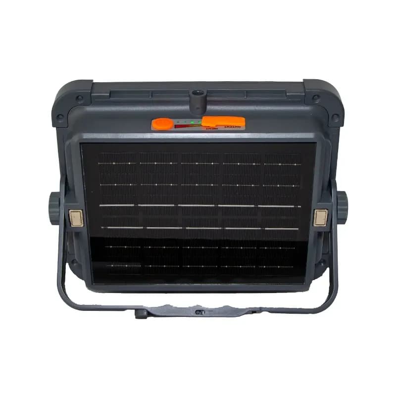 چراغ خورشیدی LED دیواری IP66 | پروژکتور سولار ضدآب با شارژ USB — تصویر ۴