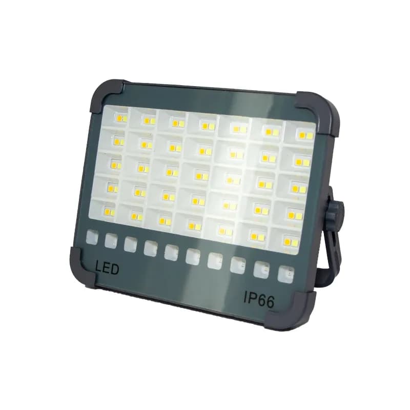 چراغ خورشیدی LED دیواری IP66 | پروژکتور سولار ضدآب با شارژ USB — تصویر ۲