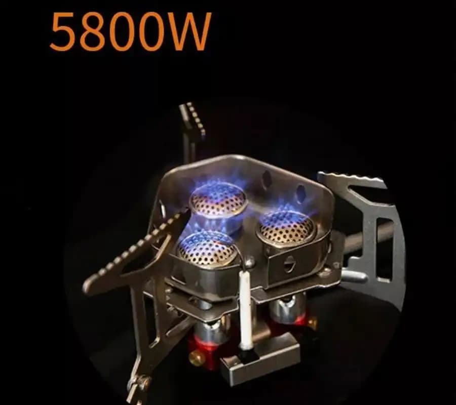 سرشعله سه شعله ضد باد کمپینگ (5800W) — تصویر ۱۲