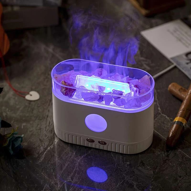 دستگاه بخور سرد مدل salt lamp aroma diffuser — تصویر ۷