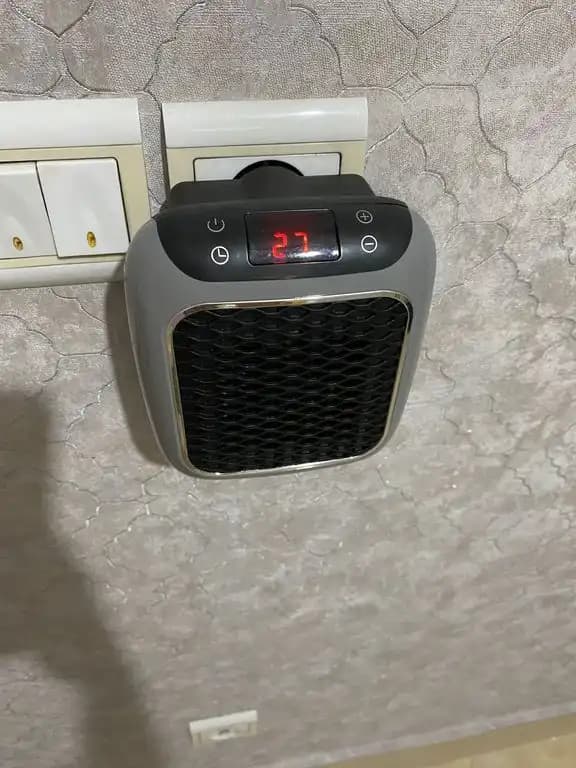 هیتر دیواری مدل HANDY HEATER دارای تایمر، خاموشی خودکار، به همراه ریموت کنترل — تصویر ۱۱