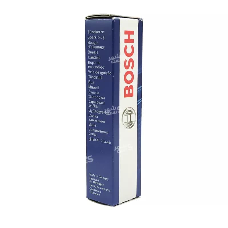 شمع خودرو تک پلاتین پایه بلند بوش BOSCH آلمانی مدل YR7NE یورو EURO4 / 4 — تصویر ۷