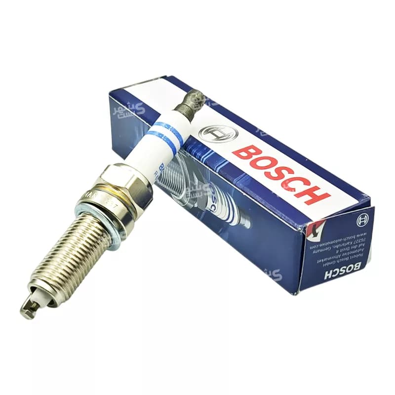 شمع خودرو تک پلاتین پایه بلند بوش BOSCH آلمانی مدل YR7NE یورو EURO4 / 4 — تصویر ۲