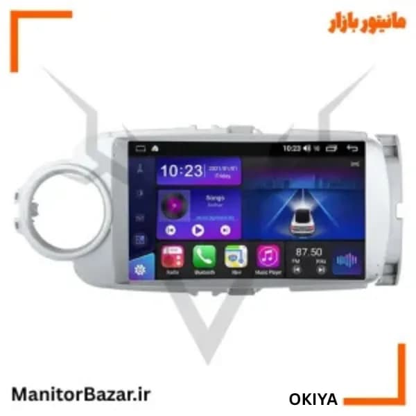 مانیتور تویوتا یاریس ۲۰۱۲ تا ۲۰۱۳ برند اوکیا — تصویر ۲