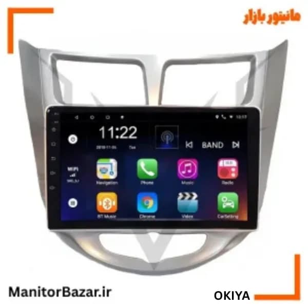 مانیتور هیوندای اکسنت برند اوکیا