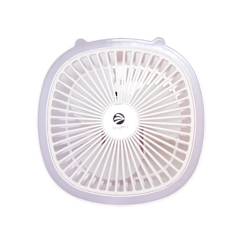 پنکه شارژی رینگ لایت دار Deepking مدل DK-126