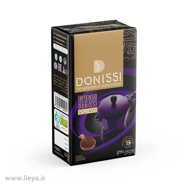 قهوه اسپرسو دونیسی اینتنسو – 250 گرم — تصویر ۷