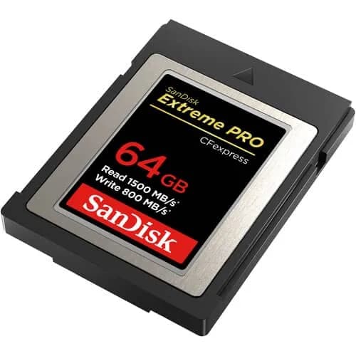 کارت حافظه سن دیسک SanDisk 64GB Extreme PRO CFexpress Type B — تصویر ۹
