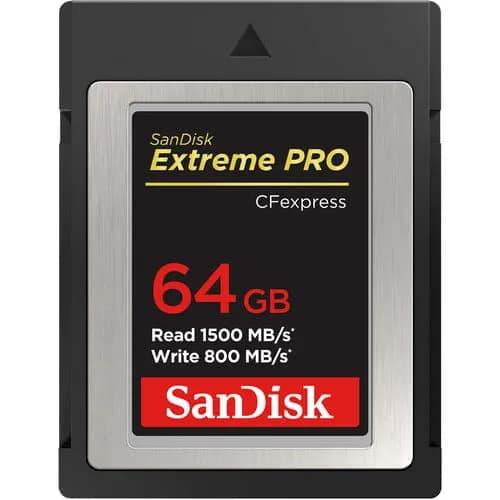 کارت حافظه سن دیسک SanDisk 64GB Extreme PRO CFexpress Type B