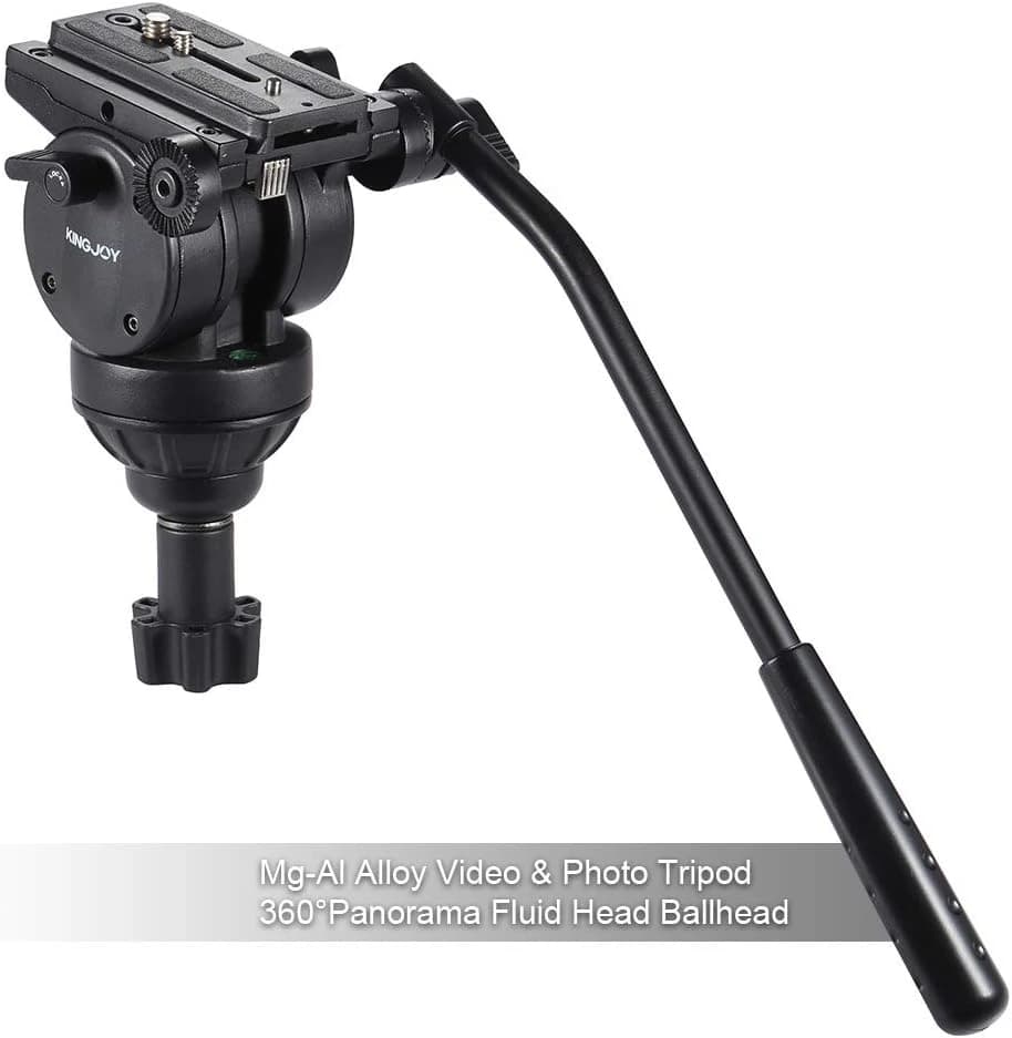 سه پایه فیلمبرداری کینگ جوی Kingjoy VT-2500 Professional Tripod — تصویر ۱۲