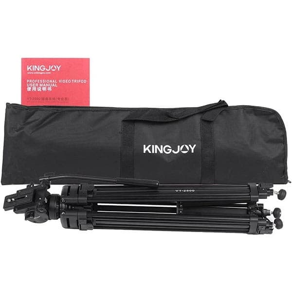سه پایه فیلمبرداری کینگ جوی Kingjoy VT-2500 Professional Tripod — تصویر ۶