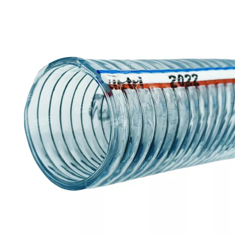 شلنگ آبنما فنردار غذایی شفاف سایز 4 اینچ برند وپکس (VOPEX)