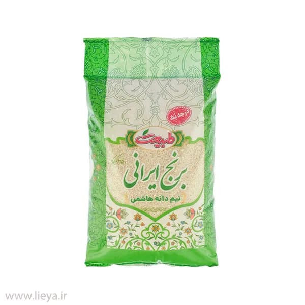 برنج نیم دانه هاشمی طبیعت – 2.5 کیلوگرم