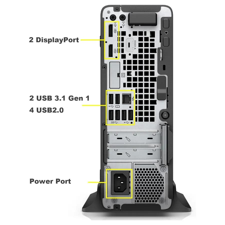 مینی کیس HP EliteDesk 800 G4 SFF — تصویر ۱۰