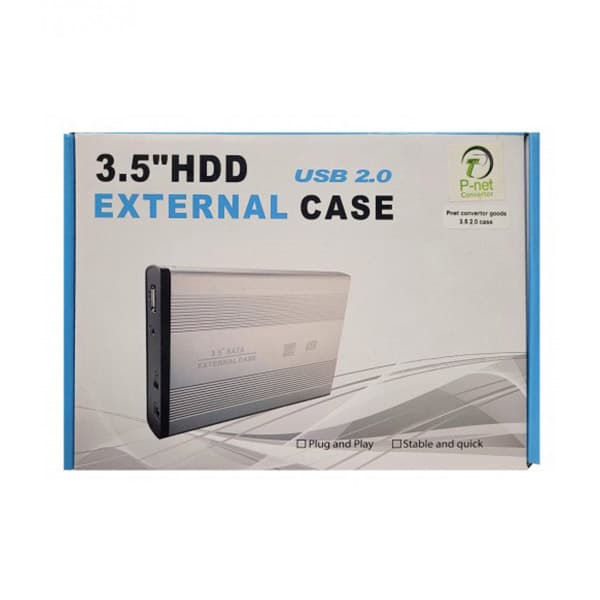 باکس هارد اینترنال 3.5 اینچ P-NET USB2.0 — تصویر ۳