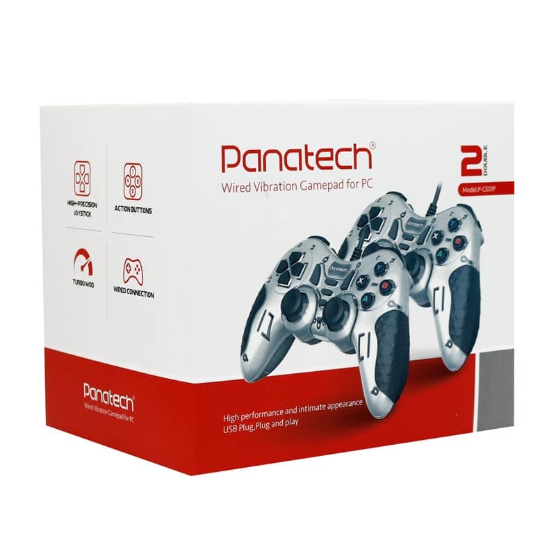 گیم پد دوبل شوک دار پاناتک Panatech P-G501P — تصویر ۸