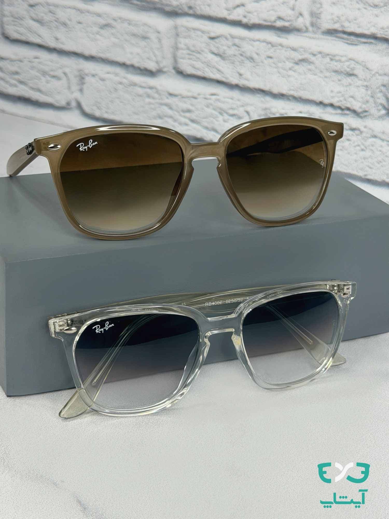 عینک آفتابی ست زنانه و مردانه ریبن Rayban کد4362