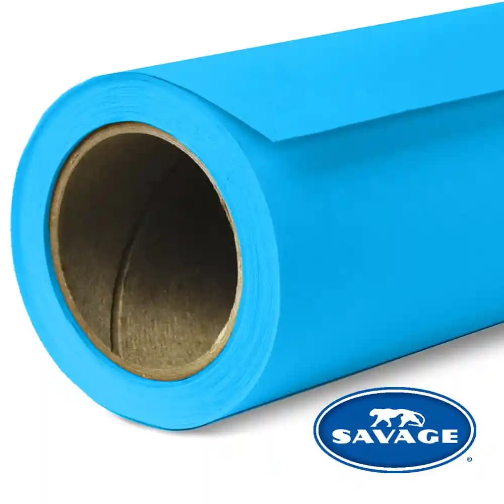 فون کاغذی سوج آبی شاد Savage Widetone Seamless #31 Blue Jay — تصویر ۳