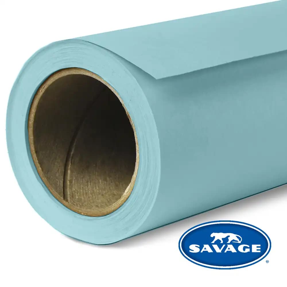 فون کاغذی سوج آبی آسمانی Savage Widetone Seamless #02 Sky Blue — تصویر ۳