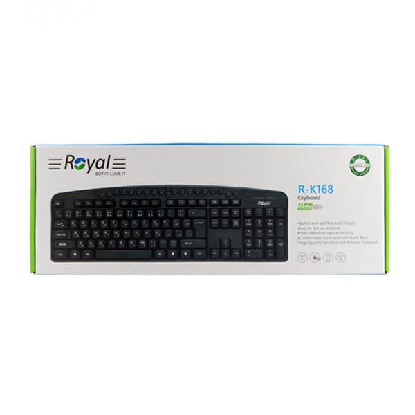 کیبورد رویال Royal R-K168 — تصویر ۵