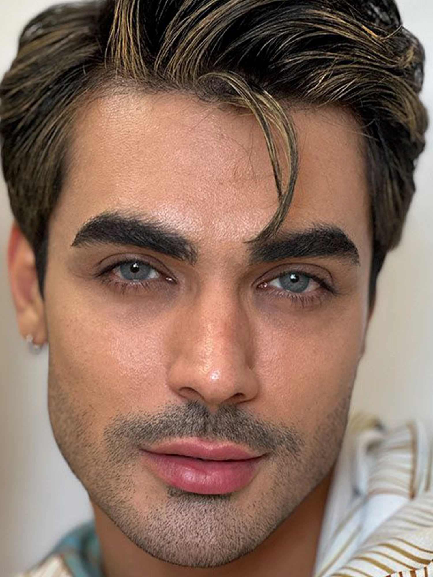 لنز طبی رنگی اوربان لایر آنجلس ان بلو Angeles N blue