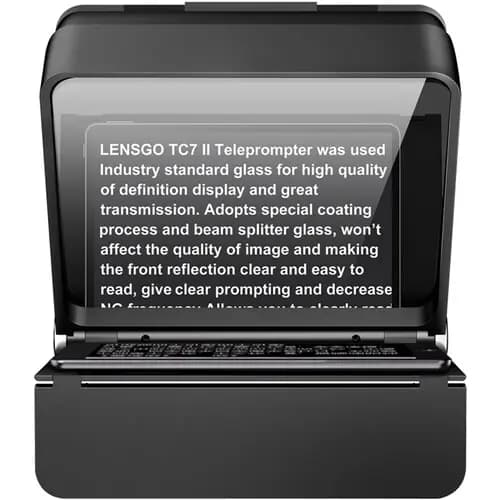 تله پرامپتر لنزگو LENSGO TC7II Teleprompter Smart Phone Kit — تصویر ۱۱