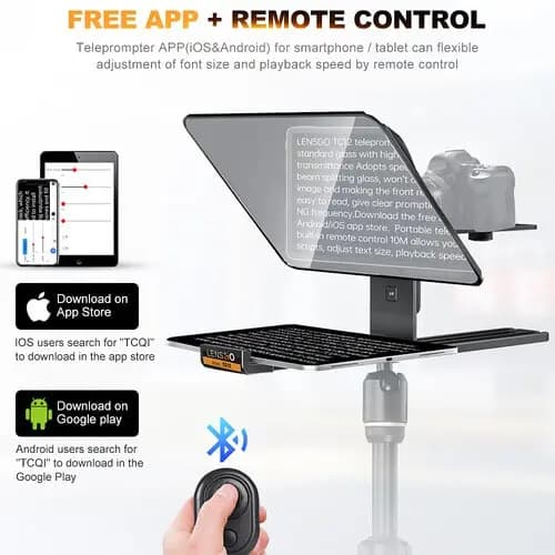 تله پرامپتر لنزگو LENSGO TC12 Teleprompter — تصویر ۳