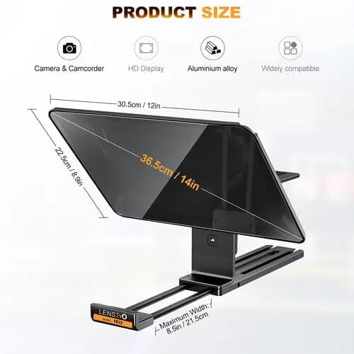 تله پرامپتر لنزگو LENSGO TC12 Teleprompter — تصویر ۹