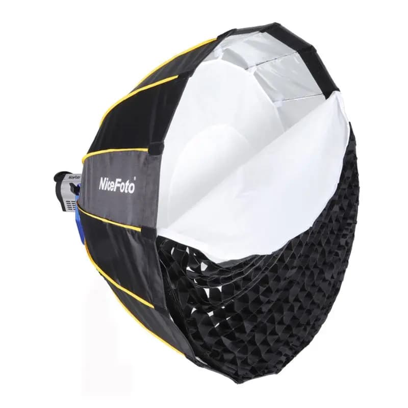 پارابوليک پرتابل نايس فتو Nicefoto 120cm Portable Parabolic Soft Box — تصویر ۷