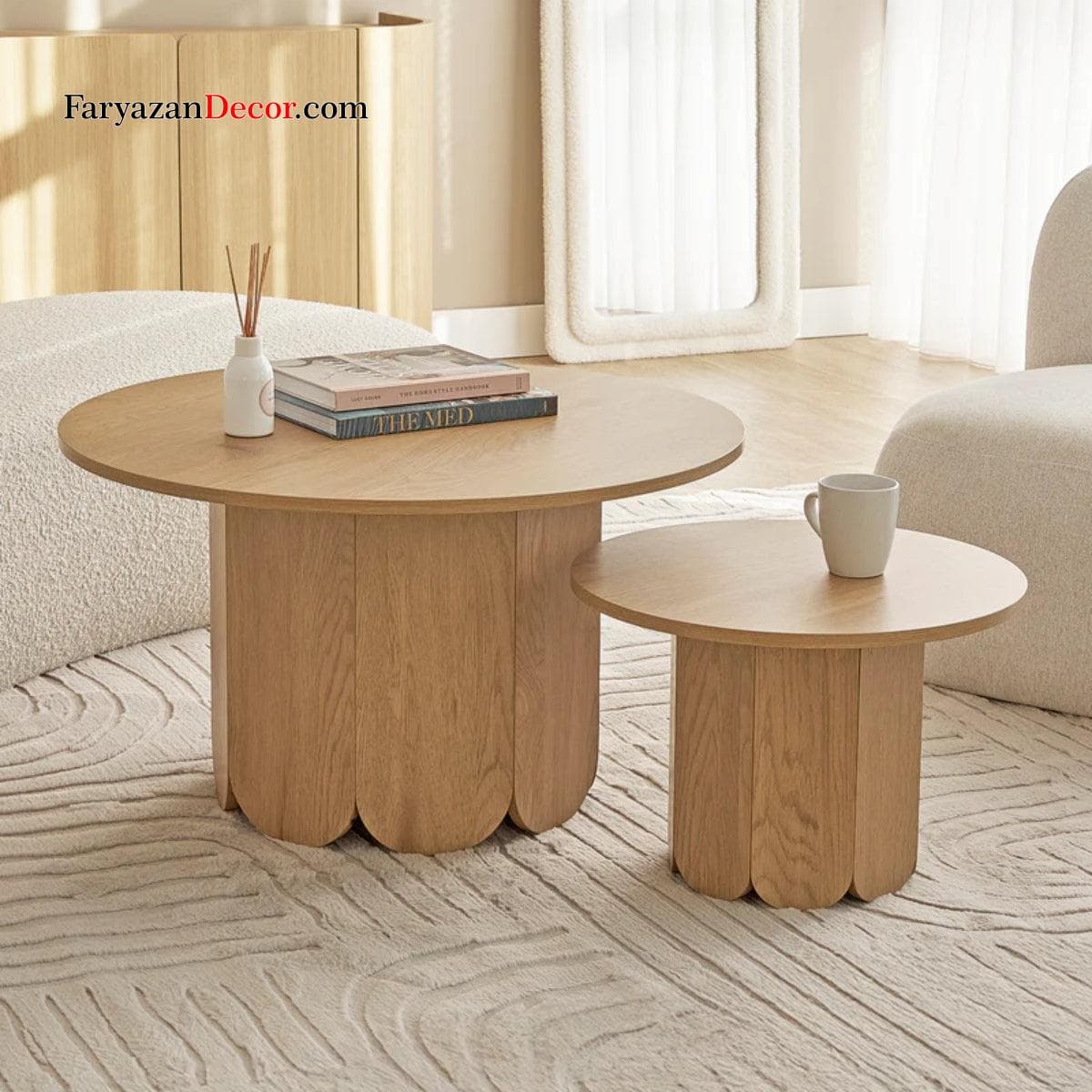 میز جلو مبلی فریازان دکور مدل fw1 — تصویر ۴