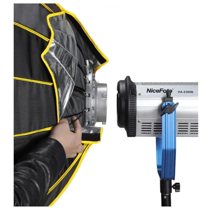 پارابوليک پرتابل نايس فتو Nicefoto 90cm Portable Parabolic Soft Box — تصویر ۷