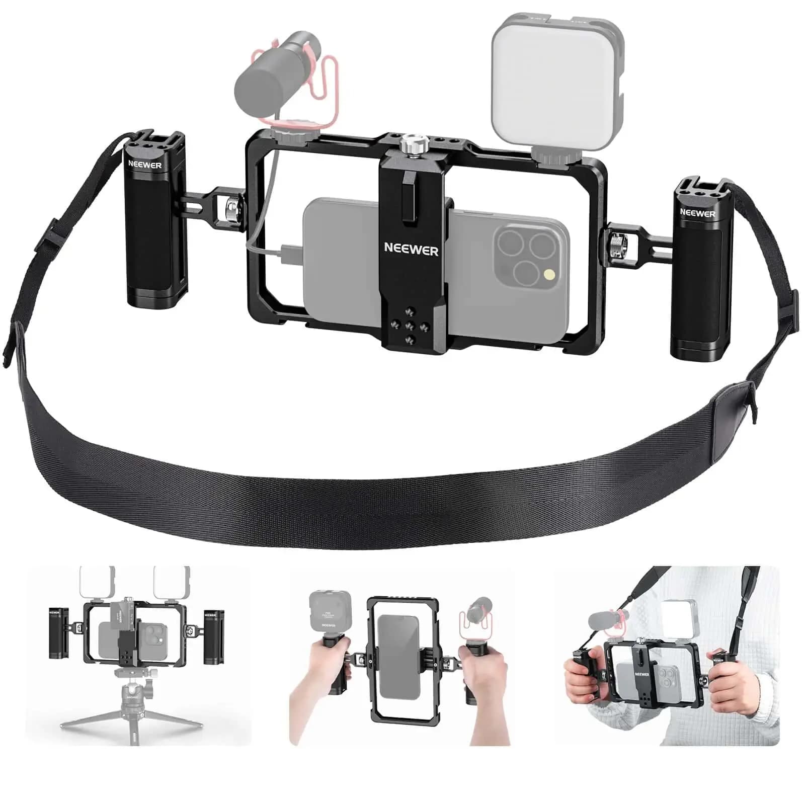 کیج موبایل نیور NEEWER PA009S Smartphone Video Rig — تصویر ۷