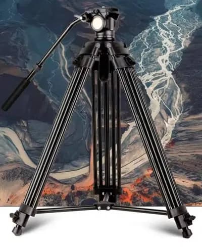 سه پایه فیلمبرداری بیک Beike Q2600 Video Tripod — تصویر ۹