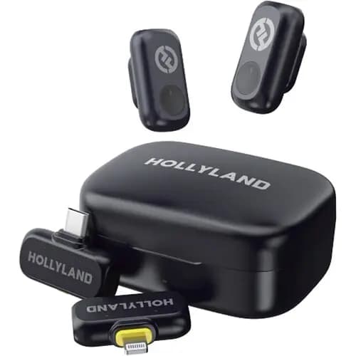 میکروفن بیسیم هالی لند Hollyland LARK A1 Combo 2-Person Wireless Microphone