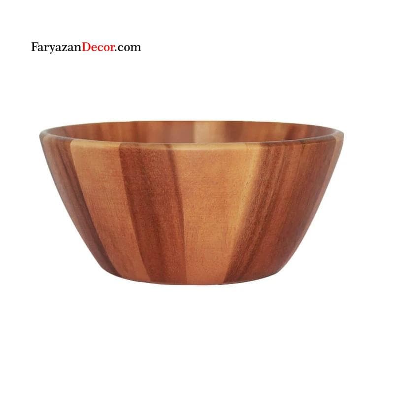 کاسه چوبی فریازان دکور مدل zopa-2311