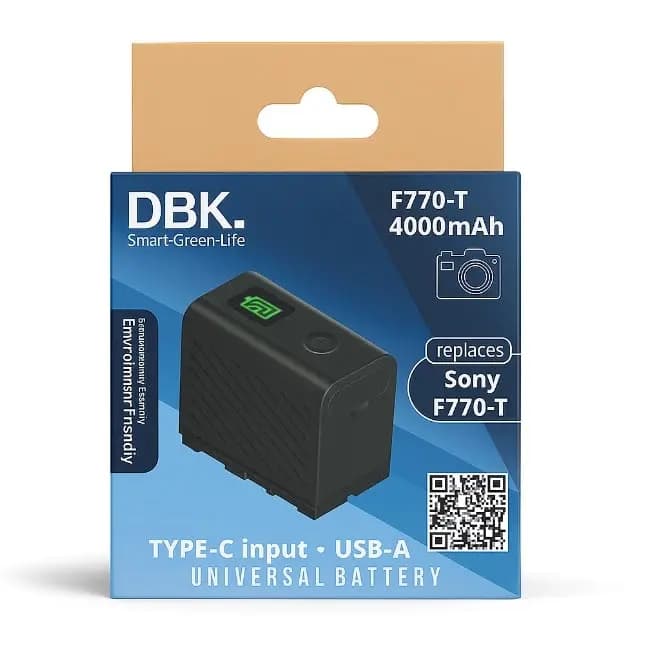 باتری DBK F770-T Micro-USB mAh4000