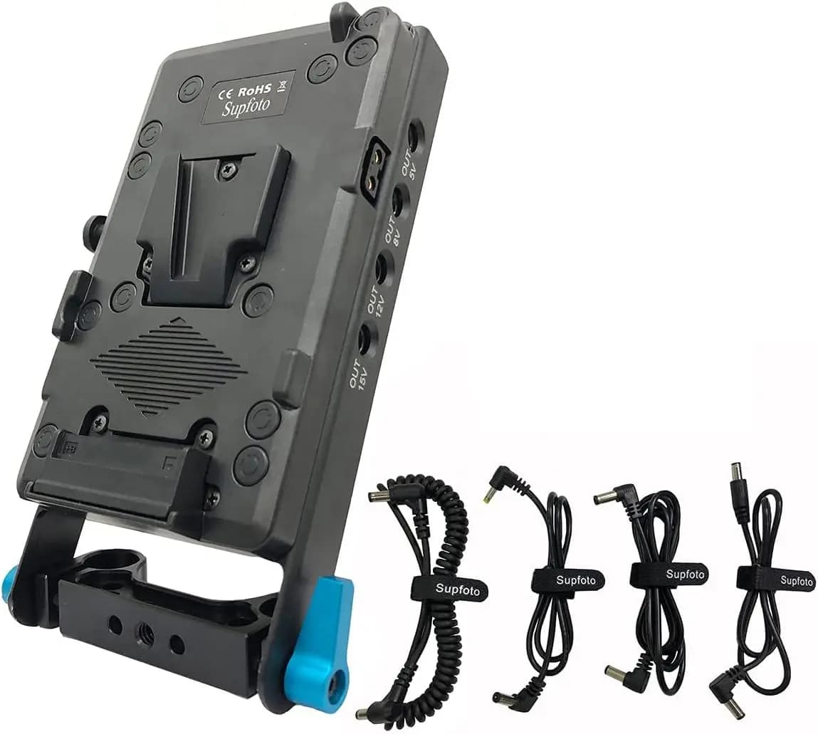 پلیت باتری V-Mount Battery Plate 15mm Rod Mount