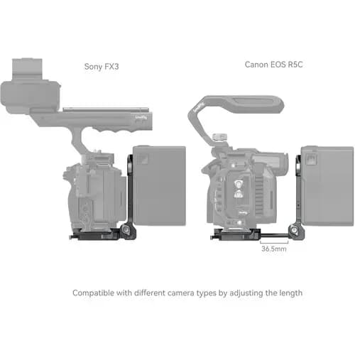 پلیت نصب باتری SmallRig V-Mount Battery Mounting Plate — تصویر ۷