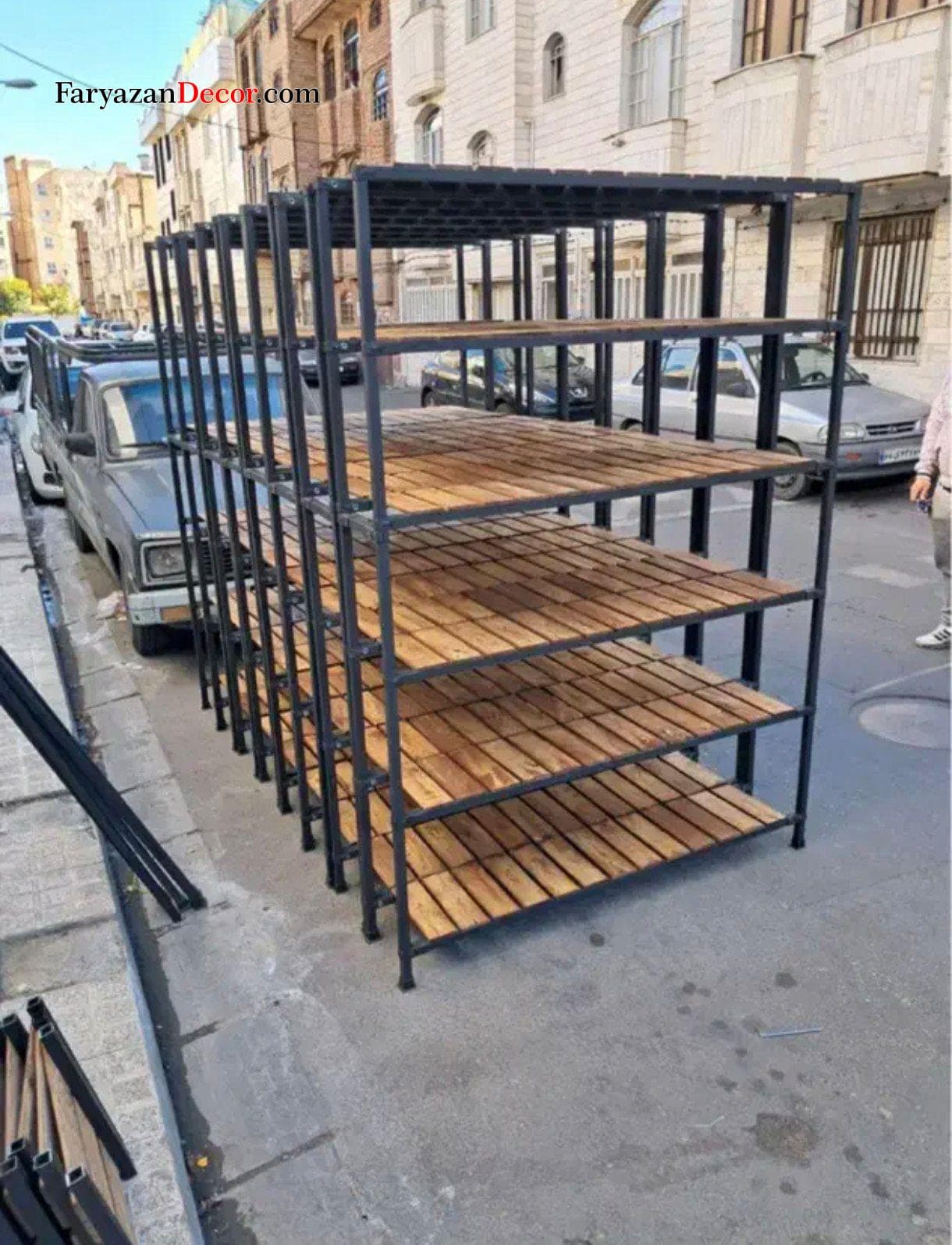 رگال فروشگاهی فریازان دکور مدل FW33 — تصویر ۶