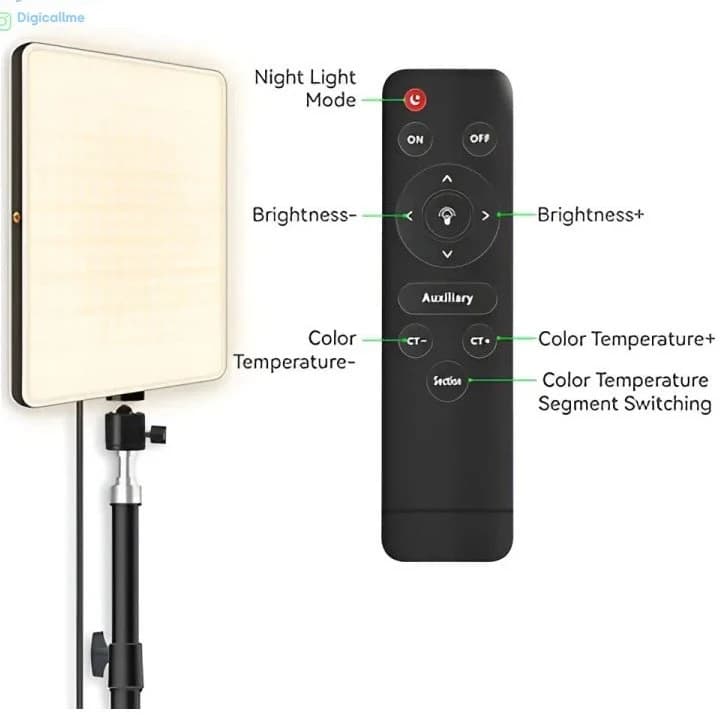 کیت دو تایی پنل سافت لایت Soft Light RL-24 همراه پایه نور — تصویر ۵